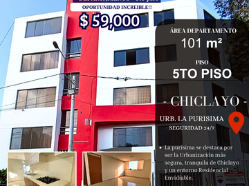 VENTA DE DEPARTAMENTO URB. LA PURISIMA