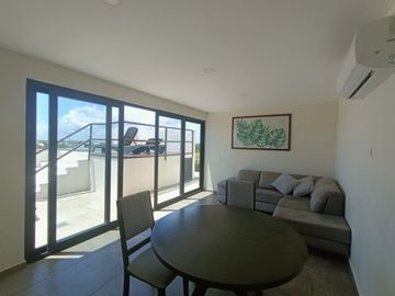 Departamento tipo estudio en venta, condominio Zulim 34, Colonia Gonzalo Guerrero, Playa del Carmen, Quintana Roo