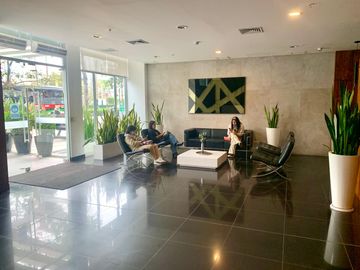 ALQUILER DE OFICINA 29 m² BARRANCO LIMITE MIRAFLORES, EDIFICIO EMPRESARIAL
