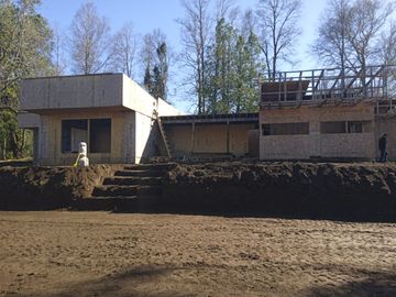 Casa por terminar 18 km Villarrica camino Ñancul Pitrufquén