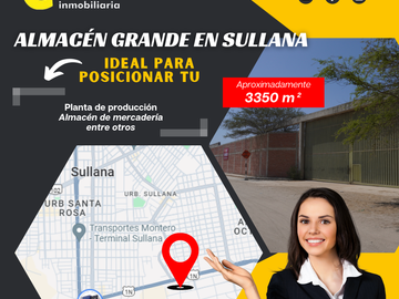 VENDO ALMACEN EN SULLANA