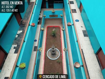 VENTA DE HOTEL EN EL CERCADO DE LIMA