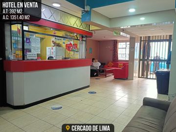 VENTA DE HOTEL EN EL CERCADO DE LIMA