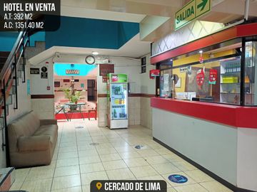 VENTA DE HOTEL EN EL CERCADO DE LIMA