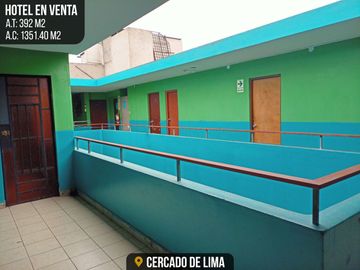 VENTA DE HOTEL EN EL CERCADO DE LIMA