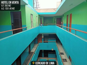VENTA DE HOTEL EN EL CERCADO DE LIMA