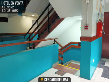 VENTA DE HOTEL EN EL CERCADO DE LIMA
