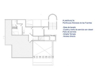 322 M2, PENTHOUSE 2 NIVELES, 3 CAJONES TECHADOS, FUENTES DE SATÉLITE