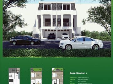 Townhouse baru di pusat kota Jakarta, Benhill hanya 2 Unit mulai dari 5,6 M nego