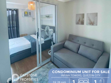 Brand New Condominium Unit For Sale in Infina Towers, Quezon City