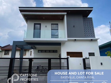 4 Bedroom House and Lot For Sale in Eastville, Cainta, Rizal (Inside Filinvest East)