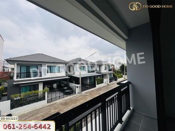 Twin house, Britannia Village, Kookot Station, Pathum Thani, near BTS Kookot