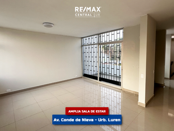 Casa Remodelada En Ocasión: Av. Conde De Nieva - Urb. Luren (Ica)