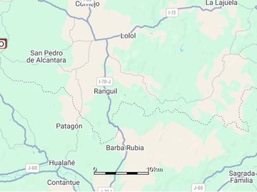 Se vende campo en sector de Paredones, 45,61há, cercano a Lago Vichuquén