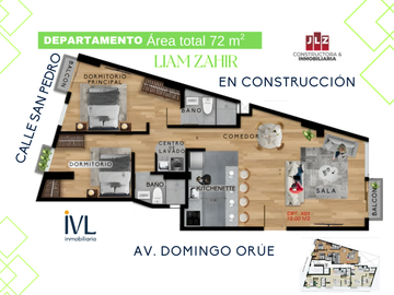DEPARTAMENTO DE 2 DORMITORIOS SURQUILLO