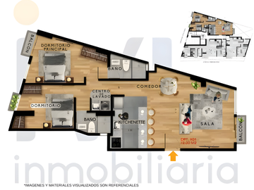 DEPARTAMENTO DE 2 DORMITORIOS SURQUILLO