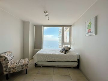 Se Vende Hermoso Departamento 2 Dormitorios, Mariposa. Reñaca. Vista al Mar