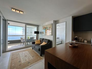 Se Vende Hermoso Departamento 2 Dormitorios, Mariposa. Reñaca. Vista al Mar