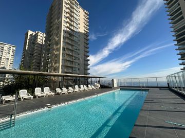 Se Vende Hermoso Departamento 2 Dormitorios, Mariposa. Reñaca. Vista al Mar