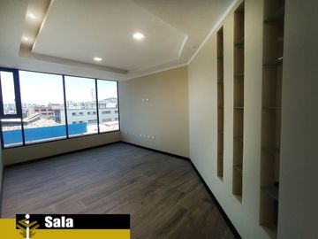 Departamento de venta Mariana de Jesus, edificio moderno, cerca UTE , mall el Jardin, hospital Metropolitano