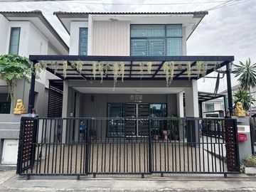 📣TP.ขายบ้านแฝดสไตล์บ้านเดี่ยวหลังมุม ทำเลดี 38.80 ตรว.
