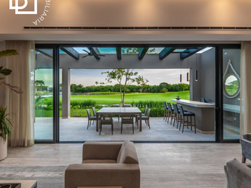 RESIDENCIA EN VENTA DE 3 RECAMARAS CON ALBERCA PRIVADA Y VISTA AL CLUB DE GOLF