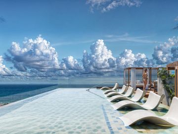 Penthouse con alberca privada, y rooftop, en venta, , Colosio, Playa del Carmen.