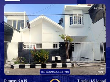 JUAL RUMAH WIGUNA TENGAH SURABAYA SIAP HUNI FULL BANGUNAN