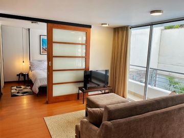 DEPARTAMENTO EN VENTA BARRANCO AMOBLADO