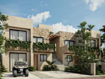 Departamento con jardín, alberca y Cenotes, en venta, Región 10, Tulum