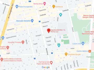 DEPARTAMENTO EN VENTA EN COLONIAROMA SUR, CUAUHTEMOC, CDMX