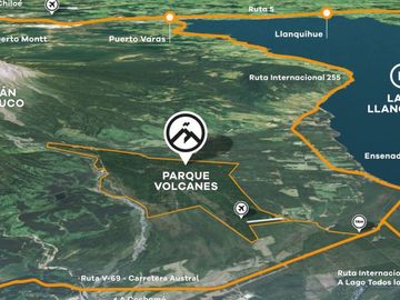 ¡Vive en el corazón de la naturaleza! Parcela en Parque Volcanes, Ensenada, Puerto Varas