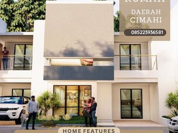 Dijual rumah padat penduduk di Cimahi bisa dicicil didekat RS Dustira
