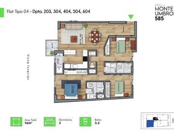 Venta de Departamentos en Surco. De ESTRENO