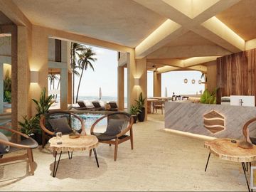 DEPARTAMENTO EN VENTA EN SAN CRISANTO YUCATAN FRENTE AL MAR