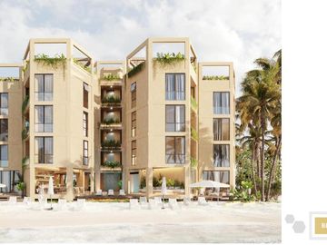 DEPARTAMENTO EN VENTA EN SAN CRISANTO YUCATAN FRENTE AL MAR