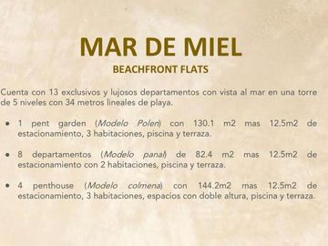 DEPARTAMENTO EN VENTA EN SAN CRISANTO YUCATAN FRENTE AL MAR