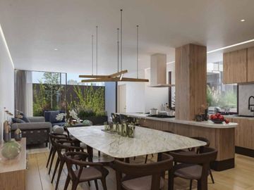 Departamento con rooftop, alberca, asador, en venta Polanco, pre-construcción, Ciudad de México.