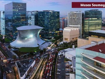 Departamento con rooftop, alberca, asador, en venta Polanco, pre-construcción, Ciudad de México.
