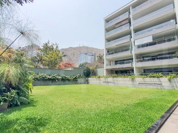 LINDO Y EXCLUSIVO DEPARTAMENTO CON JARDIN Y TERRAZA GOLF LOS INCAS
