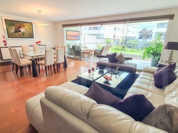 LINDO Y EXCLUSIVO DEPARTAMENTO CON JARDIN Y TERRAZA GOLF LOS INCAS