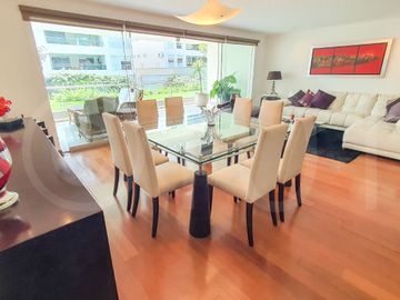 LINDO Y EXCLUSIVO DEPARTAMENTO CON JARDIN Y TERRAZA GOLF LOS INCAS
