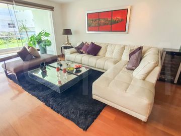 LINDO Y EXCLUSIVO DEPARTAMENTO CON JARDIN Y TERRAZA GOLF LOS INCAS