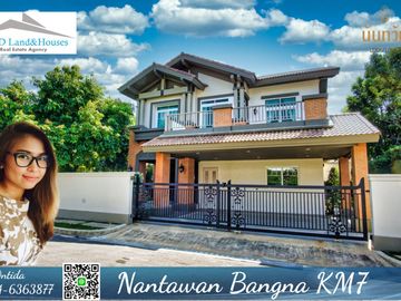Luxury house For Sale at Nantawan Bangna km7 S-Size 32,000,000 Baht