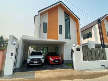 ขายบ้านสร้างใหม่มินิมอลนอร์ดิก หนองผึ้ง-หนองหอย สารภี เชียงใหม่