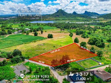 Land for Sale in Bang Saray Eastside, Beautiful mountain view.