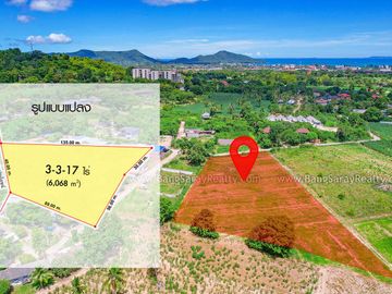 Land for Sale in Bang Saray Eastside, Beautiful mountain view.