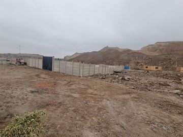 VENTA DE TERRENO INDUSTRIAL EN CARABAYLLO 2,200 m2