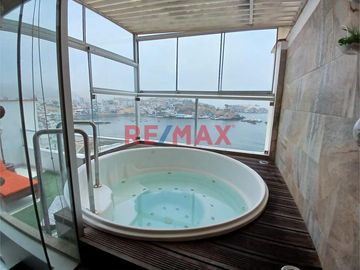 Encantador Dúplex En Venta Con Vista Al Mar En San Bartolo - Lima