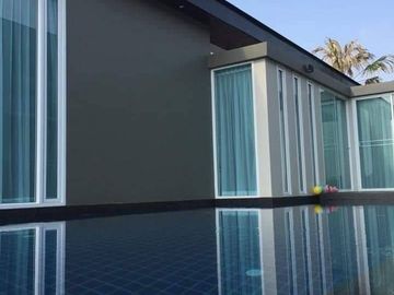 Second-hand detached house for sale, good location, near community, Nong Kho, Sriracha, Chonburi